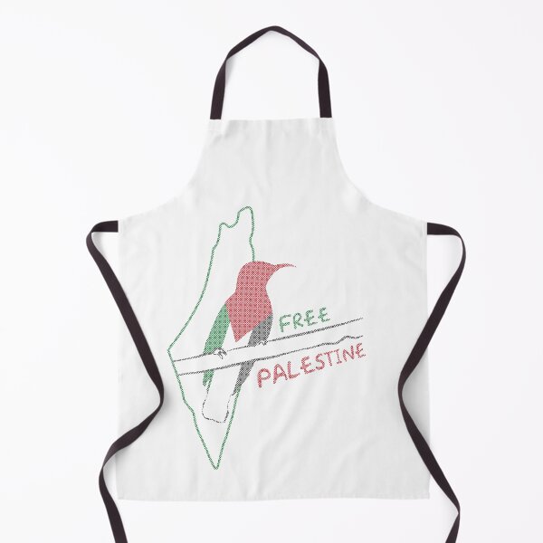 Item preview, Free Palestine Bird tatreez Palestinian Embroidery printed design designed and sold by Mo5tar.