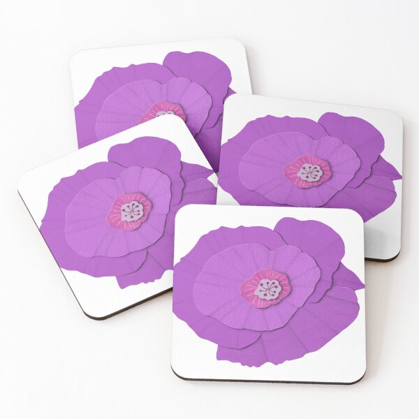 Item preview, Purple Paper Poppy (no background) designed and sold by JessDaniArt.