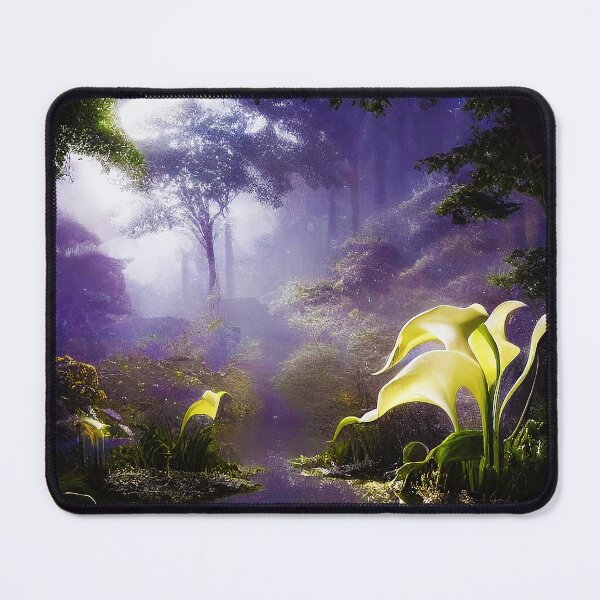 Item preview, Solarpunk Dark Abstract Garden designed and sold by BioDigital-Jazz.