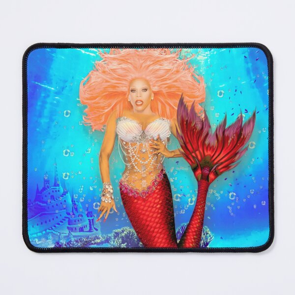Item preview, Drag Queen mermaid T shirt designed and sold by Chrislon29.