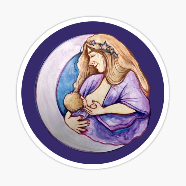 Item preview, Breastfeeding Goddess designed and sold by Boog Monst .