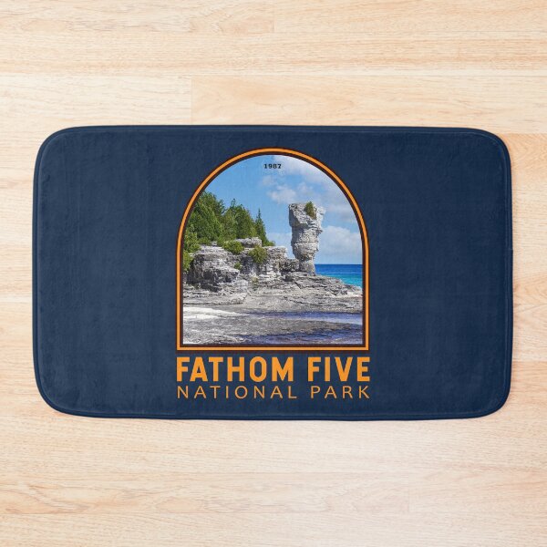 Item preview, Fathom Five National Park Canada Emblem designed and sold by KrisSidDesigns.