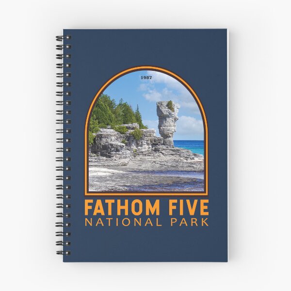 Item preview, Fathom Five National Park Canada Emblem designed and sold by KrisSidDesigns.