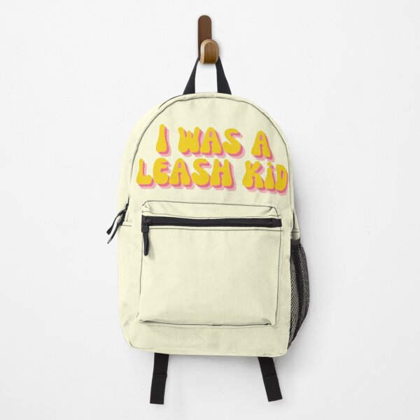 Item preview, I Was A Leash Kid Yellow and Pink designed and sold by Pink Ribbon.