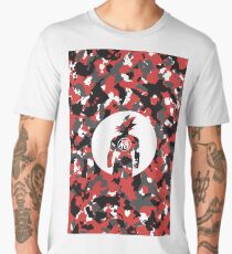 GOKU RED CAMO Men's Premium T-Shirt