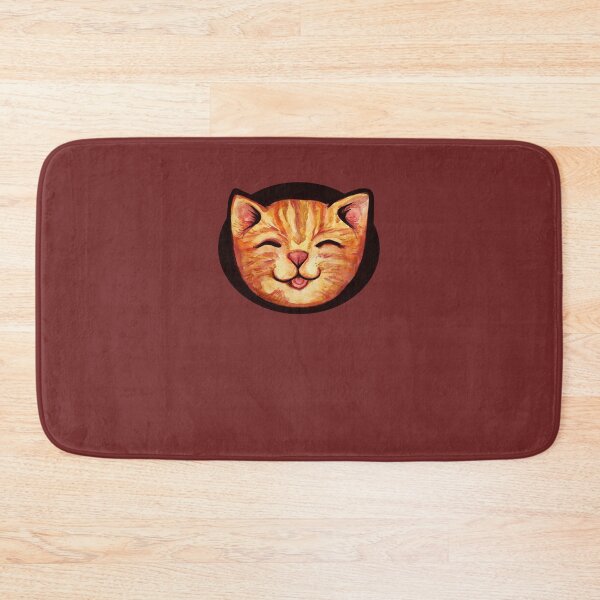 Item preview, Happy Orange Cat designed and sold by FrictionMaxxing.