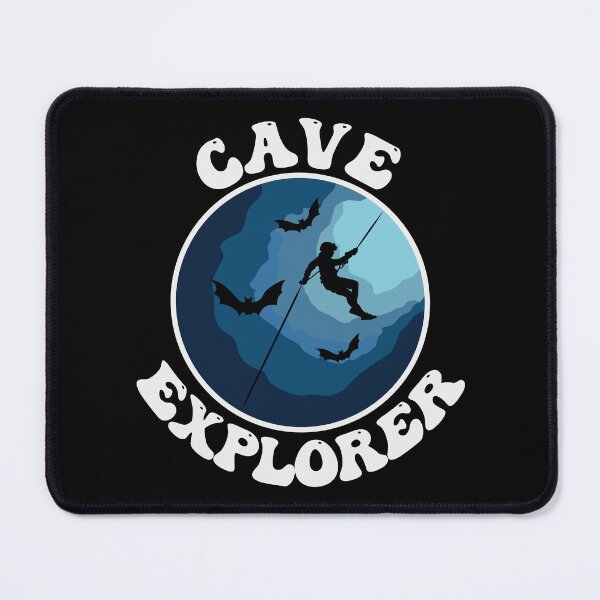 Item preview, Cave Explorer - Caver Rappelling Caving Spelunking Speleology designed and sold by TheInkElephant.