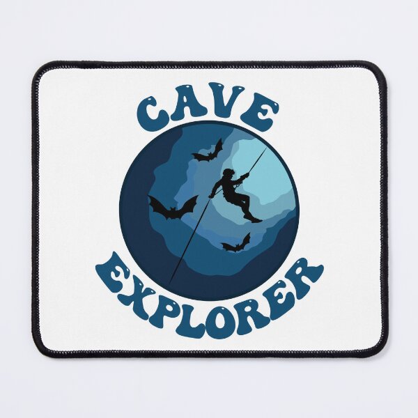 Item preview, Cave Explorer - Caver Rappelling Caving Spelunking Speleology designed and sold by TheInkElephant.