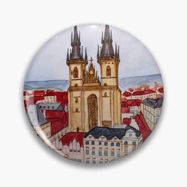 Item preview, Old Town Square in Prague designed and sold by ArinasFineArt.