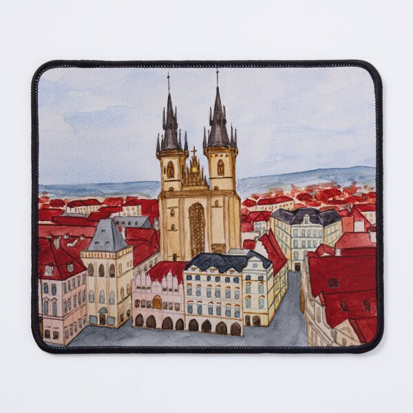 Item preview, Old Town Square in Prague designed and sold by ArinasFineArt.