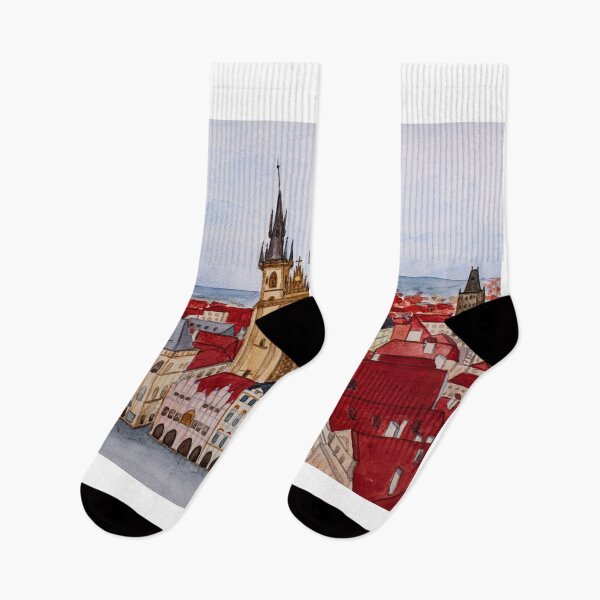 Item preview, Old Town Square in Prague designed and sold by ArinasFineArt.