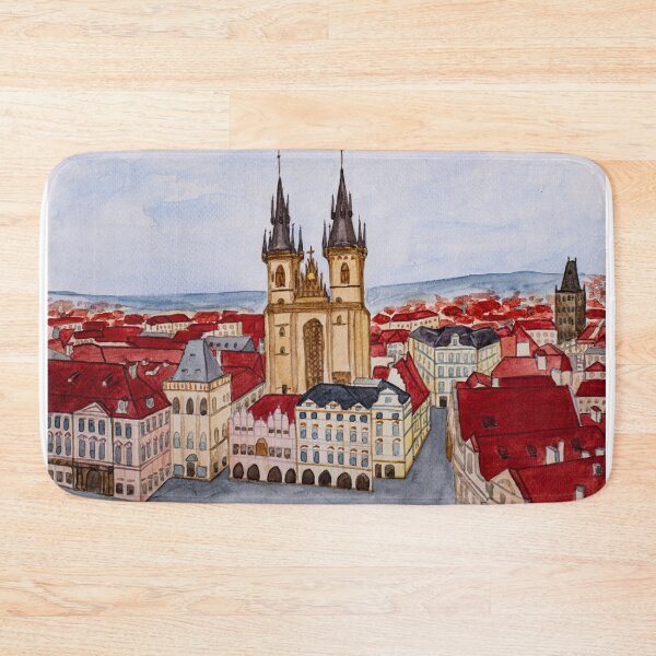 Item preview, Old Town Square in Prague designed and sold by ArinasFineArt.