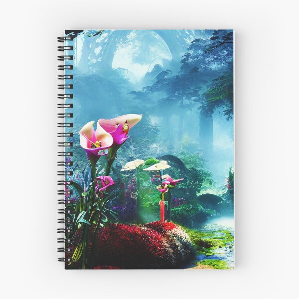 Item preview, Solarpunk Abstract Magical Forest World Future  designed and sold by BioDigital-Jazz.