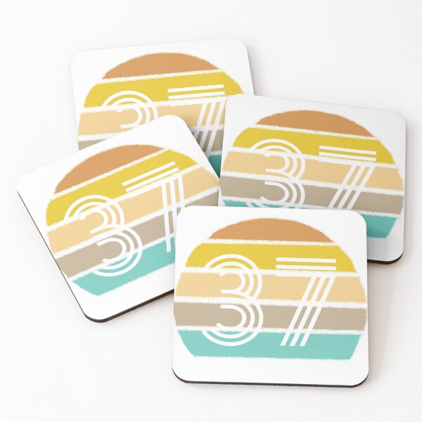 Item preview, Number 37 on Retro Sunset designed and sold by rhombusOnion.