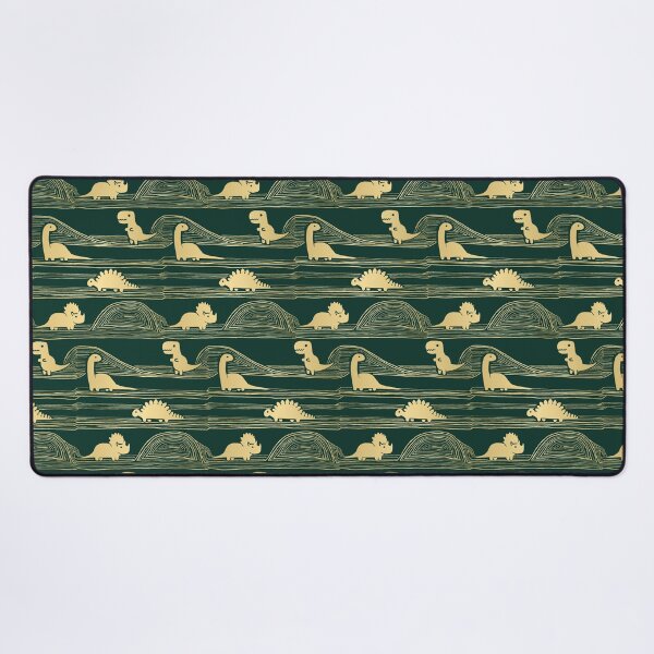 Item preview, Dinosaur Christmas Edition (green/gold) designed and sold by thrine.