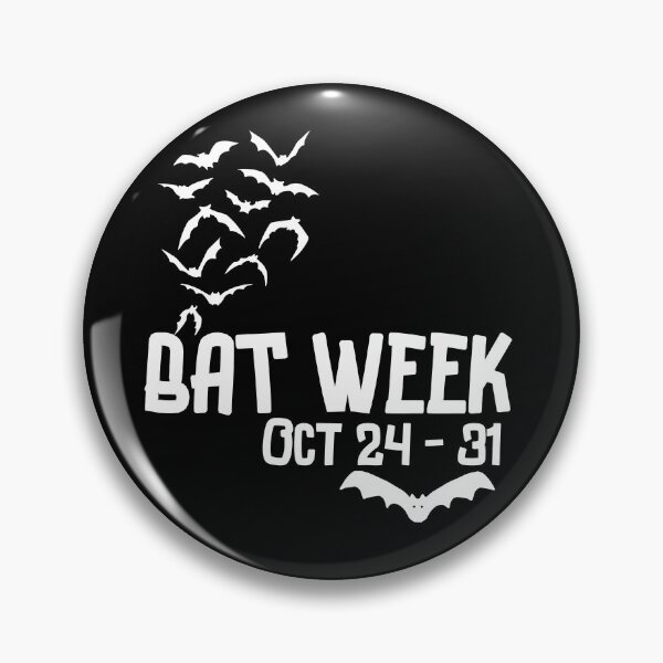 Item preview, International Annual Celebration Of Bat Week Design designed and sold by EarthArtDesigns.