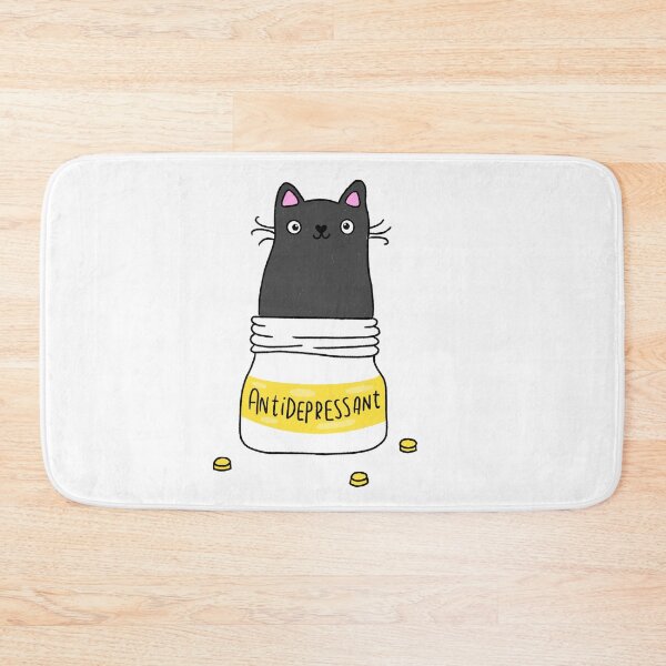 Item preview, antidepressant kitty designed and sold by saacstix.