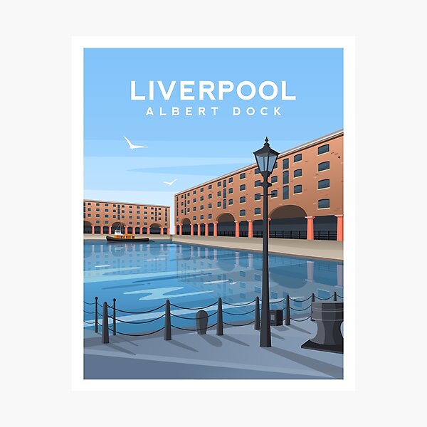 Item preview, Royal Albert Dock, Liverpool, England designed and sold by typelab.
