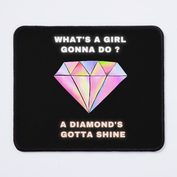 Item preview, A diamond's gotta shine / bejeweled designed and sold by BloompodDesigns.