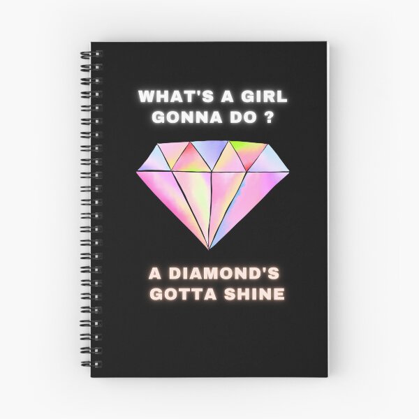 Item preview, A diamond's gotta shine / bejeweled designed and sold by BloompodDesigns.