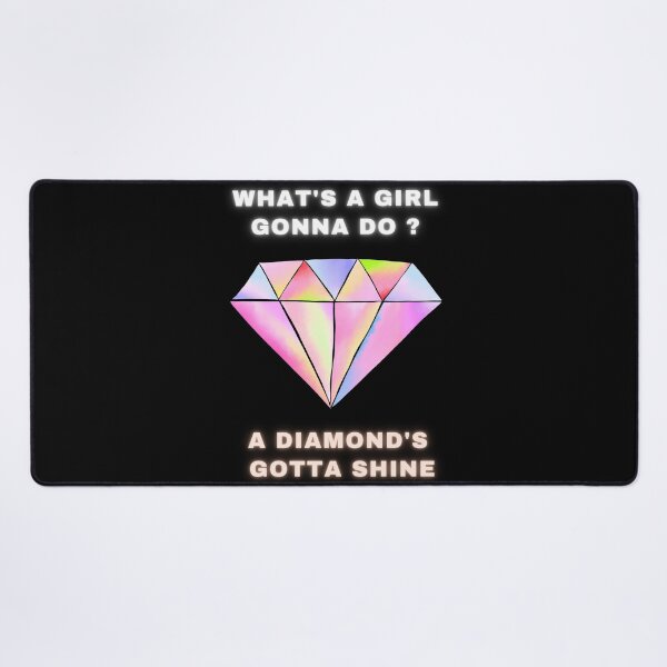 Item preview, A diamond's gotta shine / bejeweled designed and sold by BloompodDesigns.