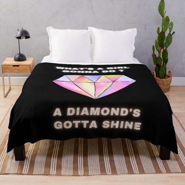 Item preview, A diamond's gotta shine / bejeweled designed and sold by BloompodDesigns.