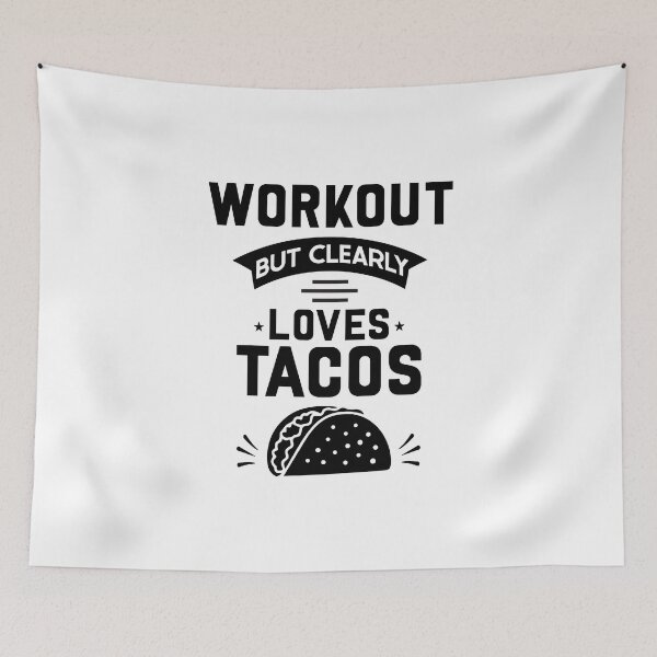 Item preview, Workout But Clearly Loves Tacos Funny Bodybuilding Tacos Lovers designed and sold by Leader Shirts.