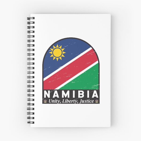 Item preview, Namibia Flag Emblem Distressed Vintage designed and sold by KrisSidDesigns.