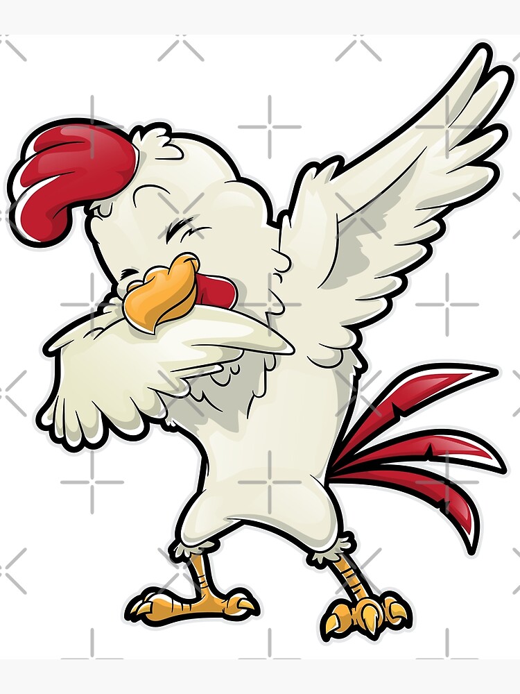 Chicken Dabbing T-Shirt Chickens Farm Farmer Dab Dance Shirt Chicken Dabbing T-Shirt Chickens Farm Farmer Dab Dance Shirt