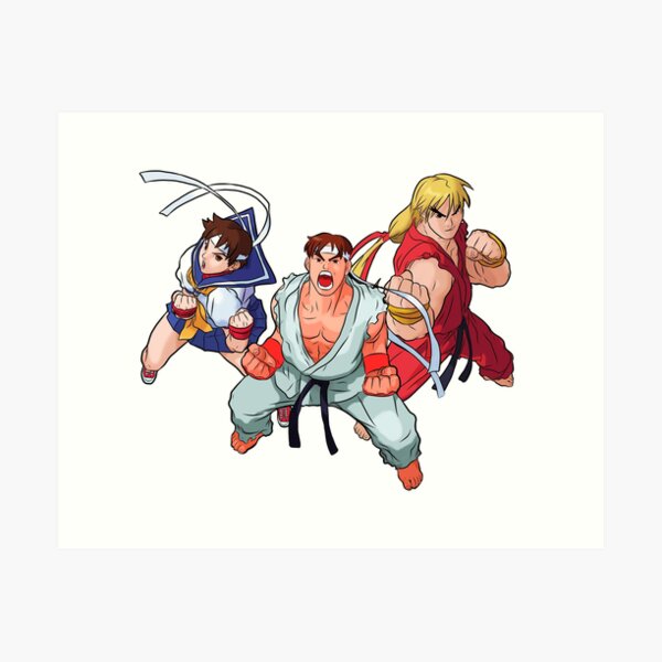 Ryu Street fighter Alpha  Canvas Print for Sale by ShoryuSam