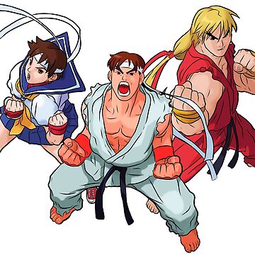 street fighter alpha Art Board Print by watolo