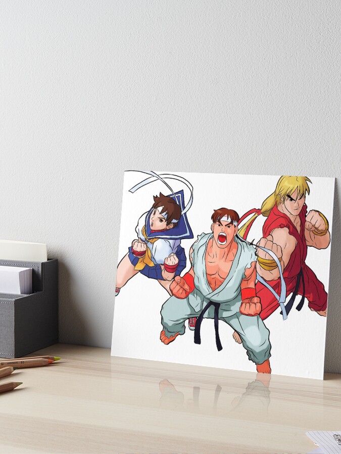 street fighter ryu fan art by me  Art Board Print for Sale by