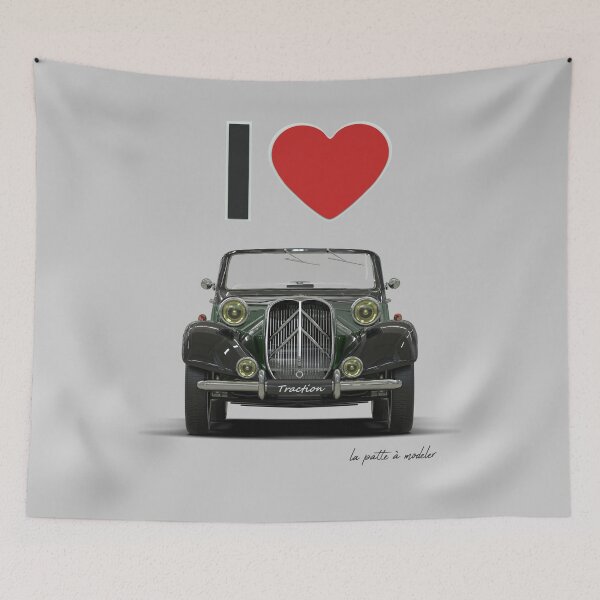 Item preview, I Love Traction designed and sold by LaPatteAModeler.
