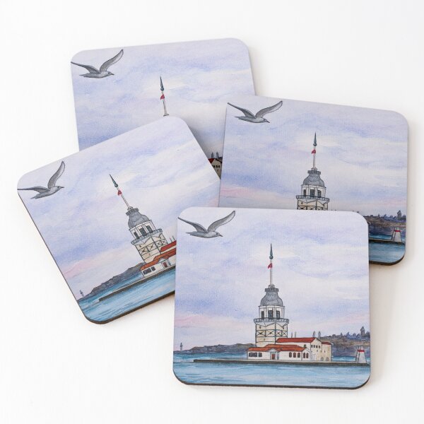 Item preview, Maiden's Tower, Istanbul designed and sold by ArinasFineArt.