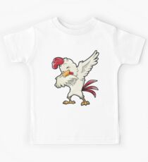 Dabbing Chicken Shirt Dab Dance Chickens Funny Farming Farm Poultry Gifts T-shirt for Farmers or Chicken Lovers Kids Tee