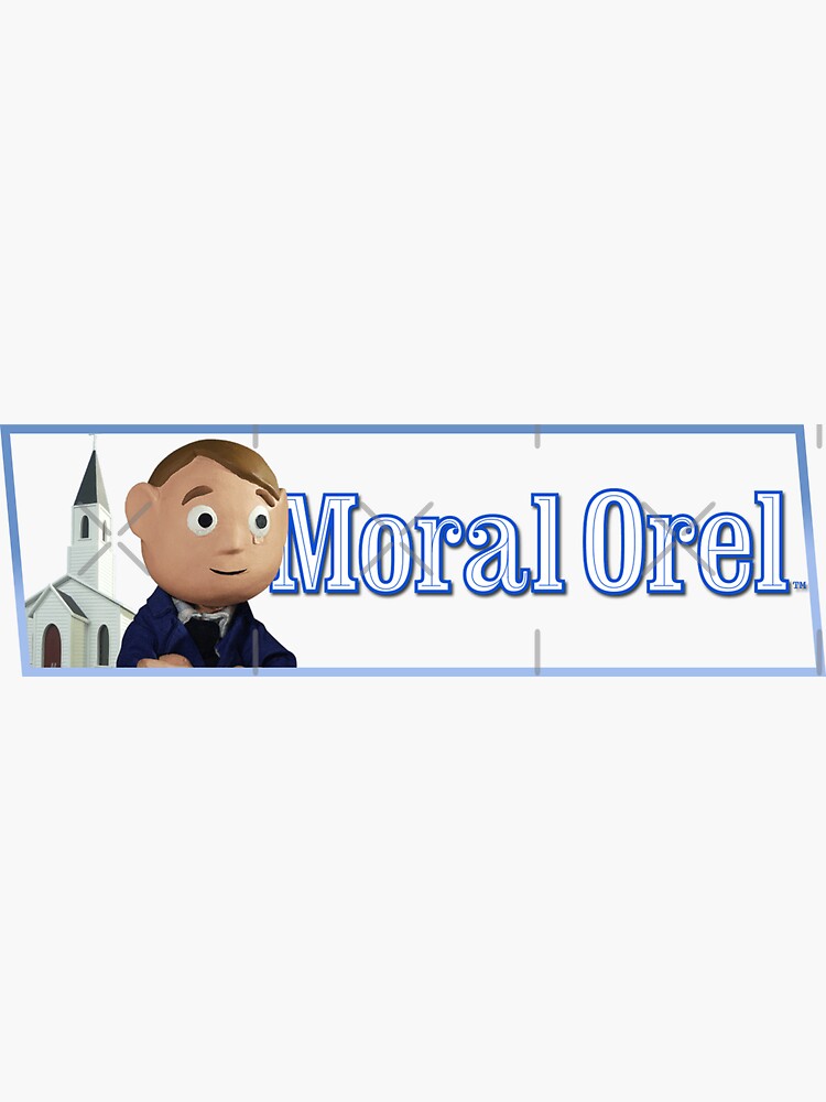 "Moral Orel" Sticker for Sale by callX Redbubble