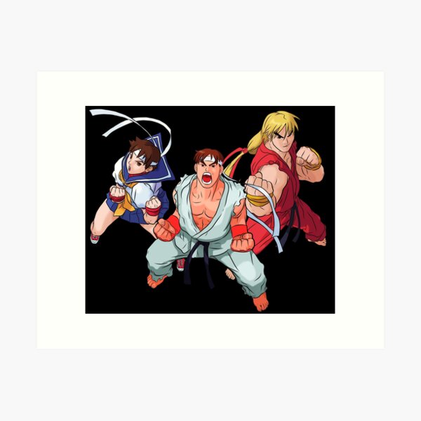 Ryu Street fighter Alpha  Canvas Print for Sale by ShoryuSam