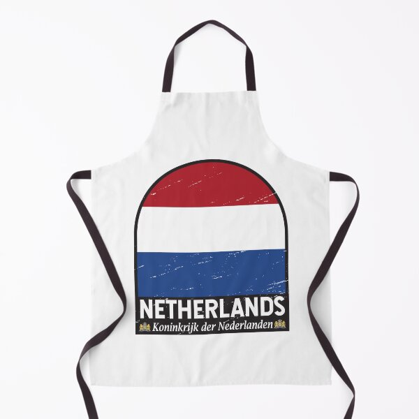 Item preview, Netherlands Flag Emblem Distressed Vintage designed and sold by KrisSidDesigns.