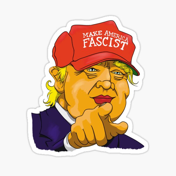 Vista previa del artículo con la obra «HAGA AMERICA FASCISTA OTRA VEZ», diseñado y vendido por Porky-Pie.