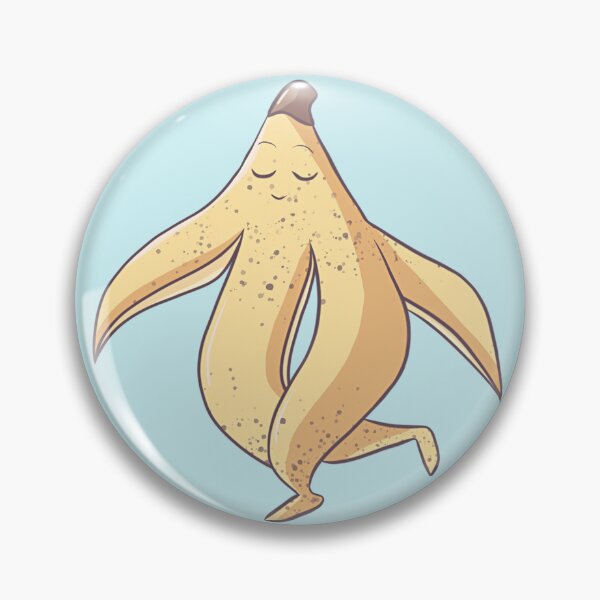 Item preview, happy banana peel designed and sold by mycue-te-leaves.