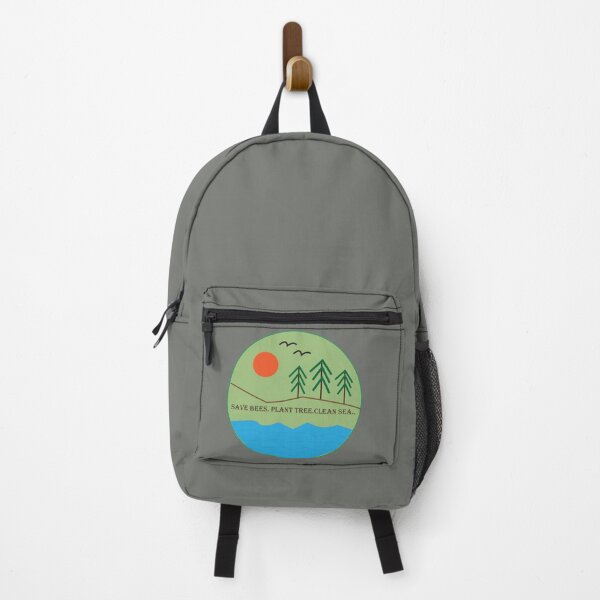 Item preview, save bees. plant tree. clean sea. designed and sold by AmeeqaSiddiqui.