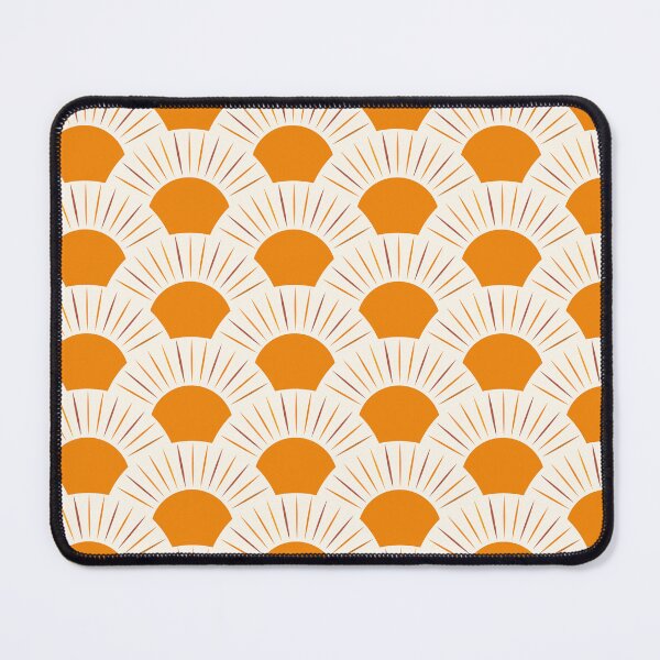 Item preview, Orange Boho Sun with Terracotta and Yellow Rays  designed and sold by Yasminepatterns .