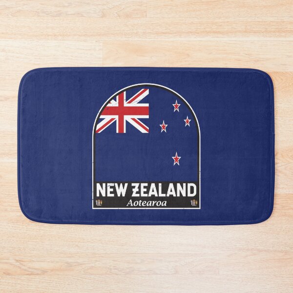 Item preview, New Zealand Flag Emblem Distressed Vintage designed and sold by KrisSidDesigns.