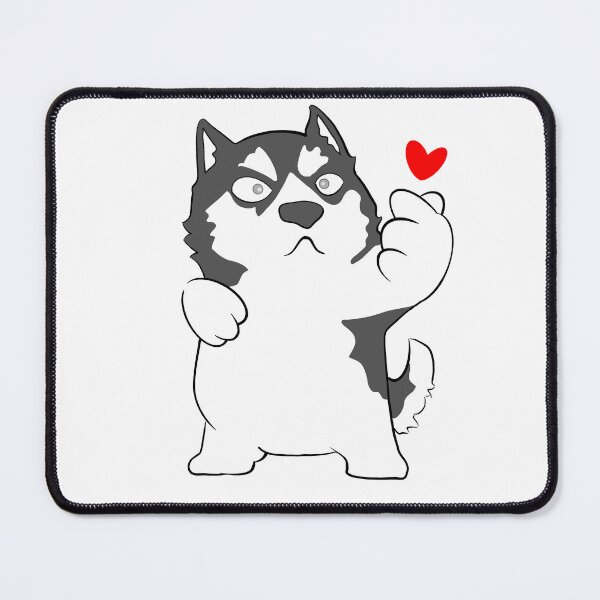 Item preview, Siberian Husky mini heart designed and sold by DestinyComplex.