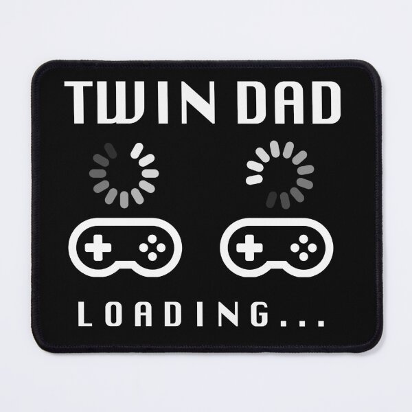 Item preview, Twin Dad Player Loading - Gaming Gamer Pregnancy Announcement designed and sold by JukeLox.