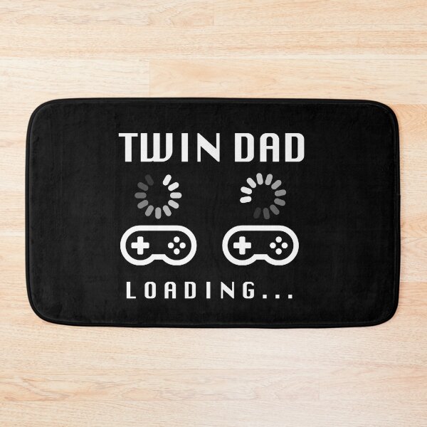 Item preview, Twin Dad Player Loading - Gaming Gamer Pregnancy Announcement designed and sold by JukeLox.
