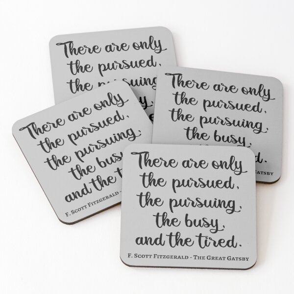 Item preview, The Great Gatsby Quote III - Handwritten Style designed and sold by Lemon Pepper.