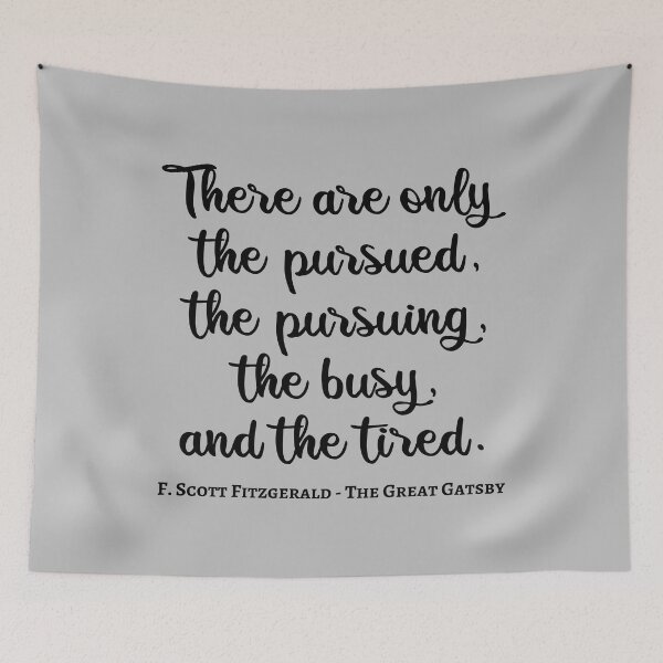 Item preview, The Great Gatsby Quote III - Handwritten Style designed and sold by Lemon Pepper.