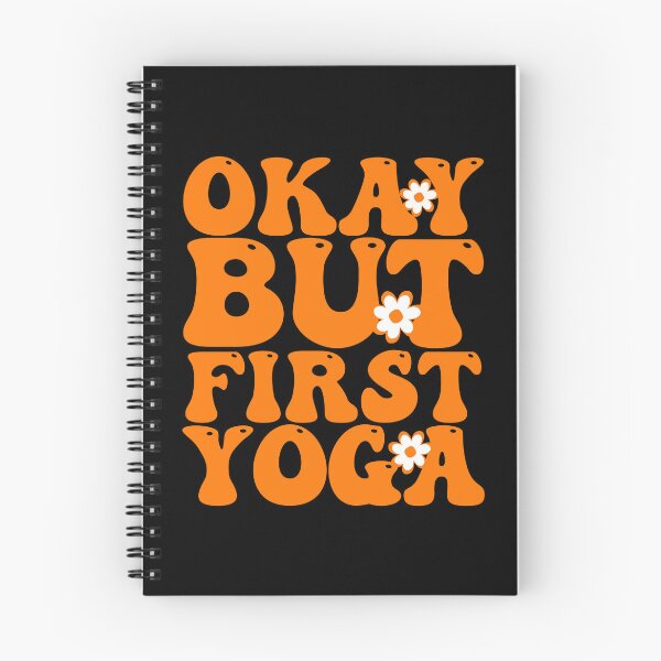 Item preview, Okay But First Yoga designed and sold by THROUGH-LIFE.
