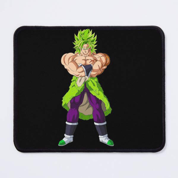 Mousepad Dragon Ball Broly Anime Saiyajin com apoio